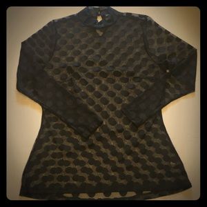 NWT Lane Bryant Sexy Circle Sheer Top 14/16